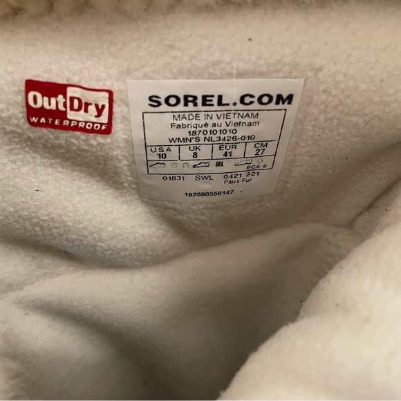 Sorel- Tivioli IV women’s black tall furry suede waterproof boots- 10 - Picture 14 of 14